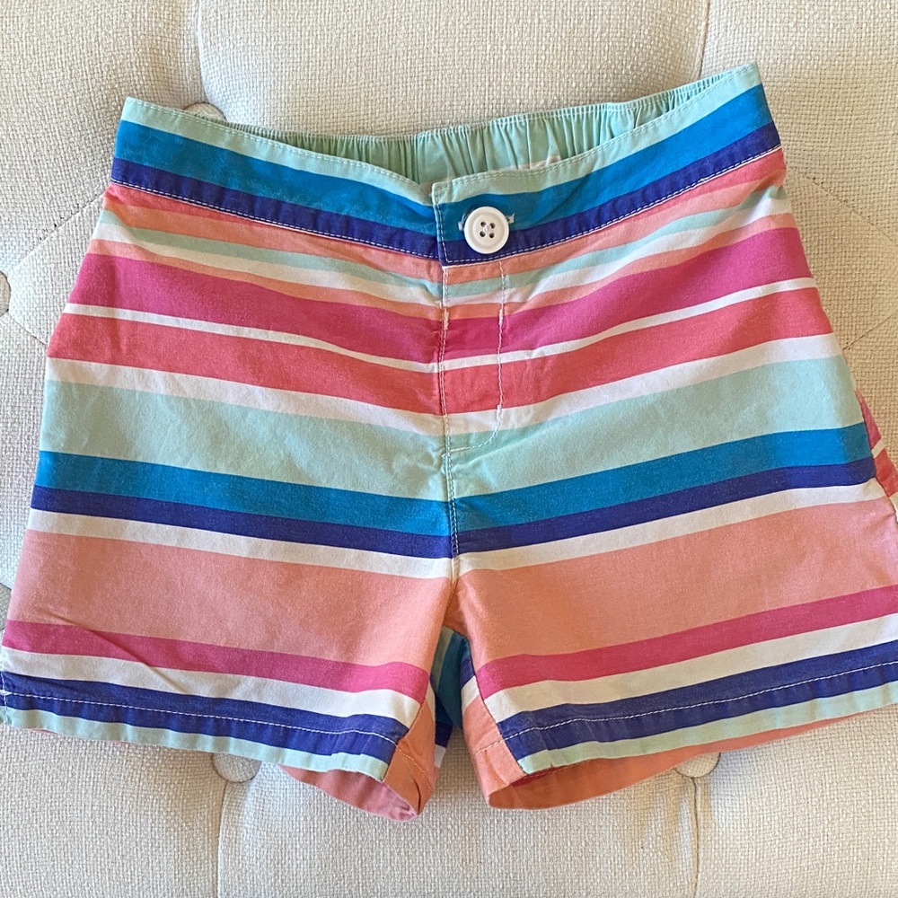 Gymboree Multicolor Striped Kids Shorts